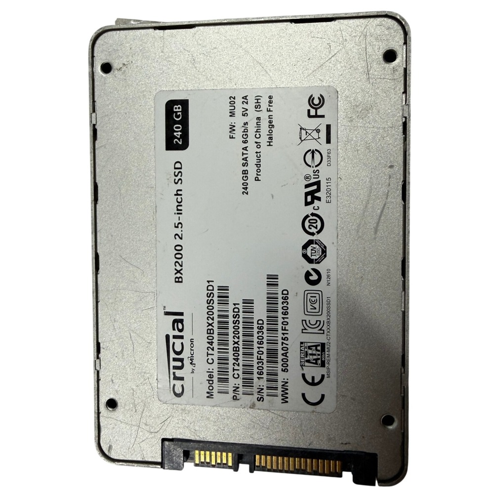 Crucial BX200 240GB 2.5" SATA 6Gb/s Internal SSD CT240BX200SSD1